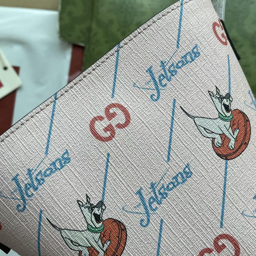 Childrens printed bucket bag With 2062 as the background the The Jetsons dreamily prese