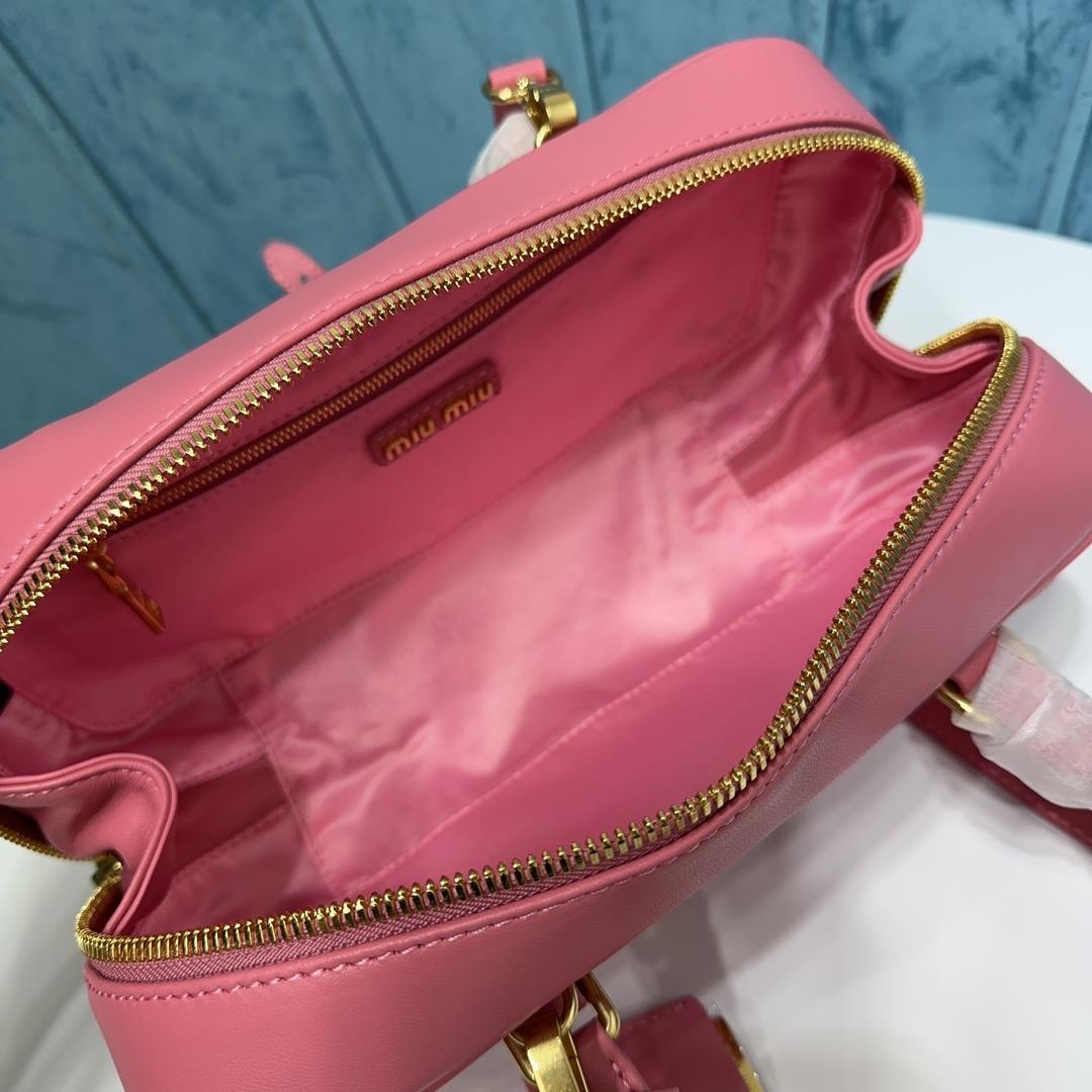 5BB148 Miumiu new bowling bag mainly promoted on the official website is definitely a po