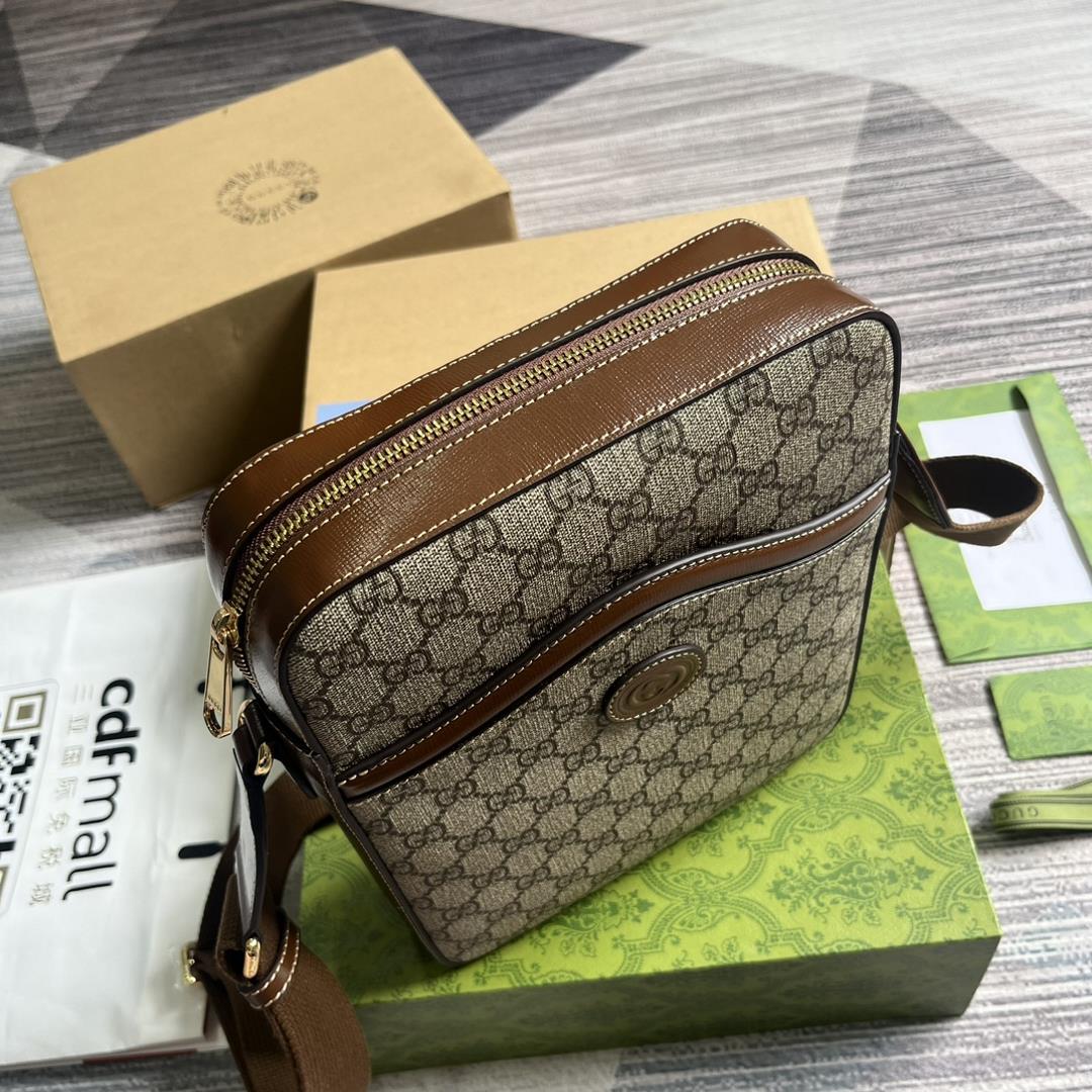 Equipped with a full set of packaged GG crossbody bags Gucci Loves new fashion collect