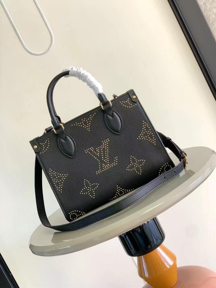 What sets this bag apart is its personalization options The LV Bag M46733 Small Tote Ba