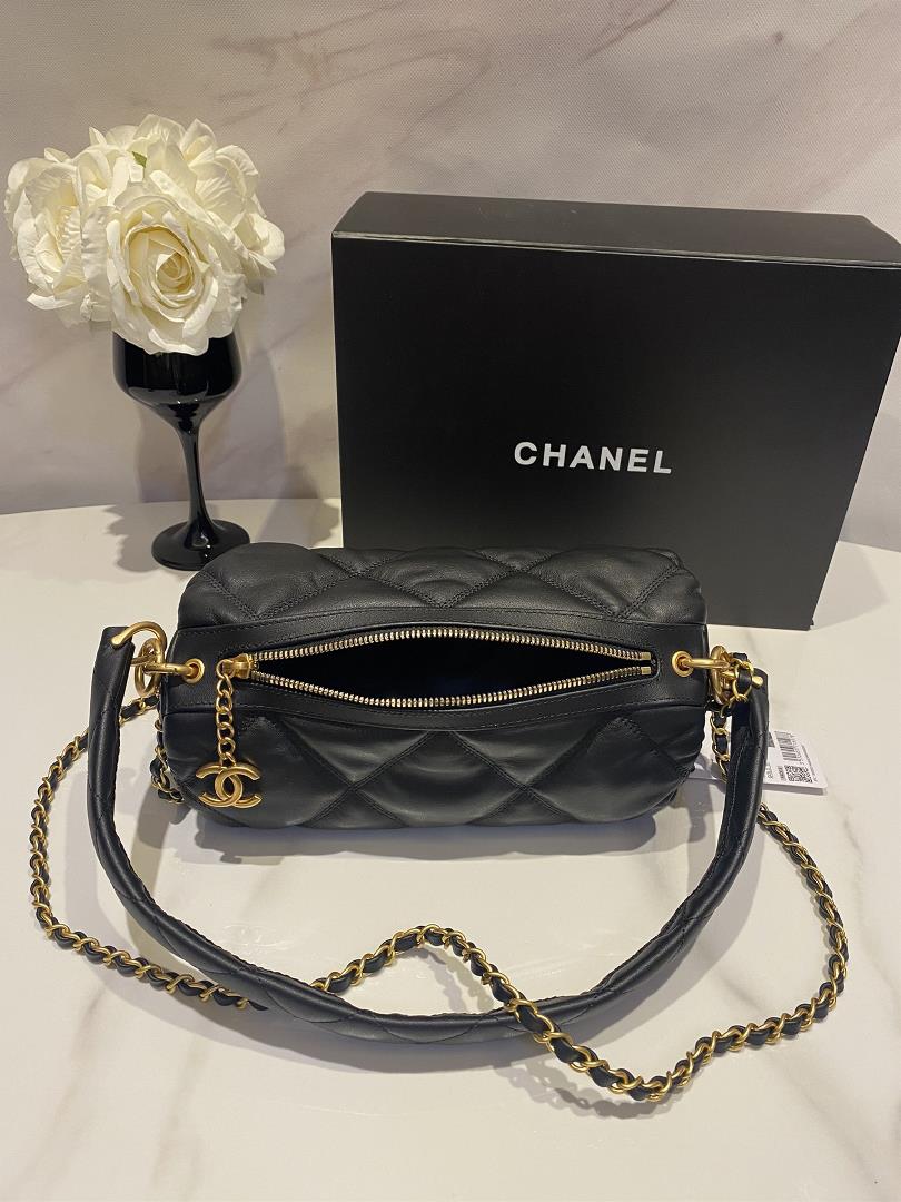 Chanel 23s new mini bowling bag is crafted from the latest topnotch fetal cowhide series