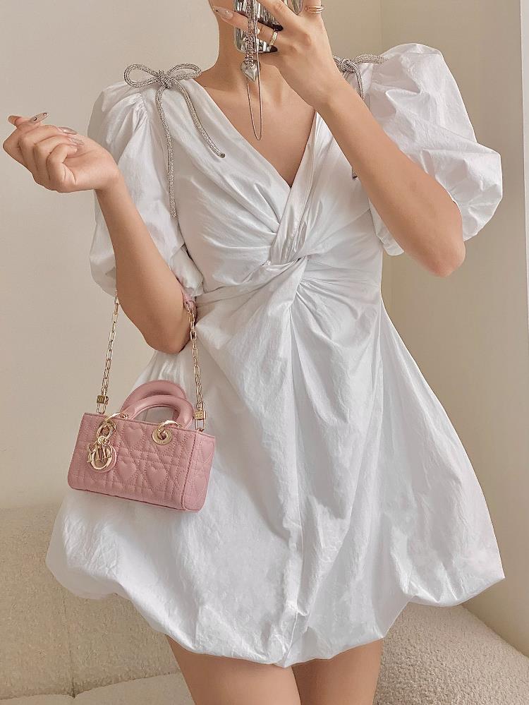 Retro Pink Ultra MiniQixi Love FundFashion is indeed reincarnation returning to a mediev