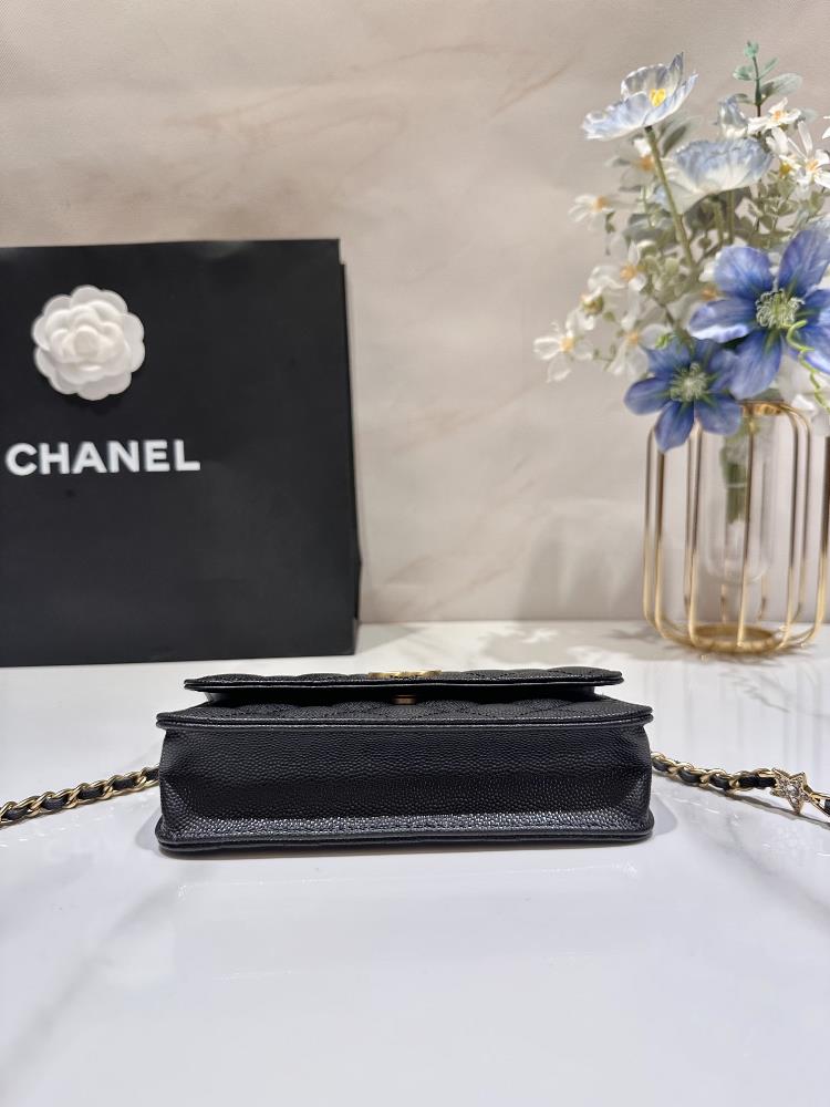 Beyond its fashionable appeal the Chanel Badge Series Mini WOC is a testament to Chanels