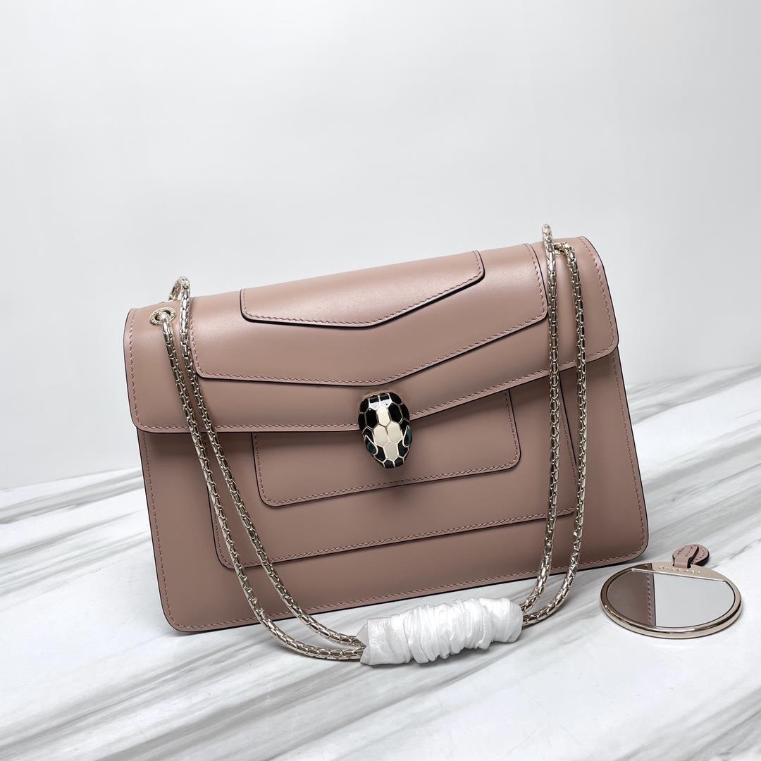Bvlgar upgraded cowhide leather soft and delicate inspired by nature exudes a sense of femininity an