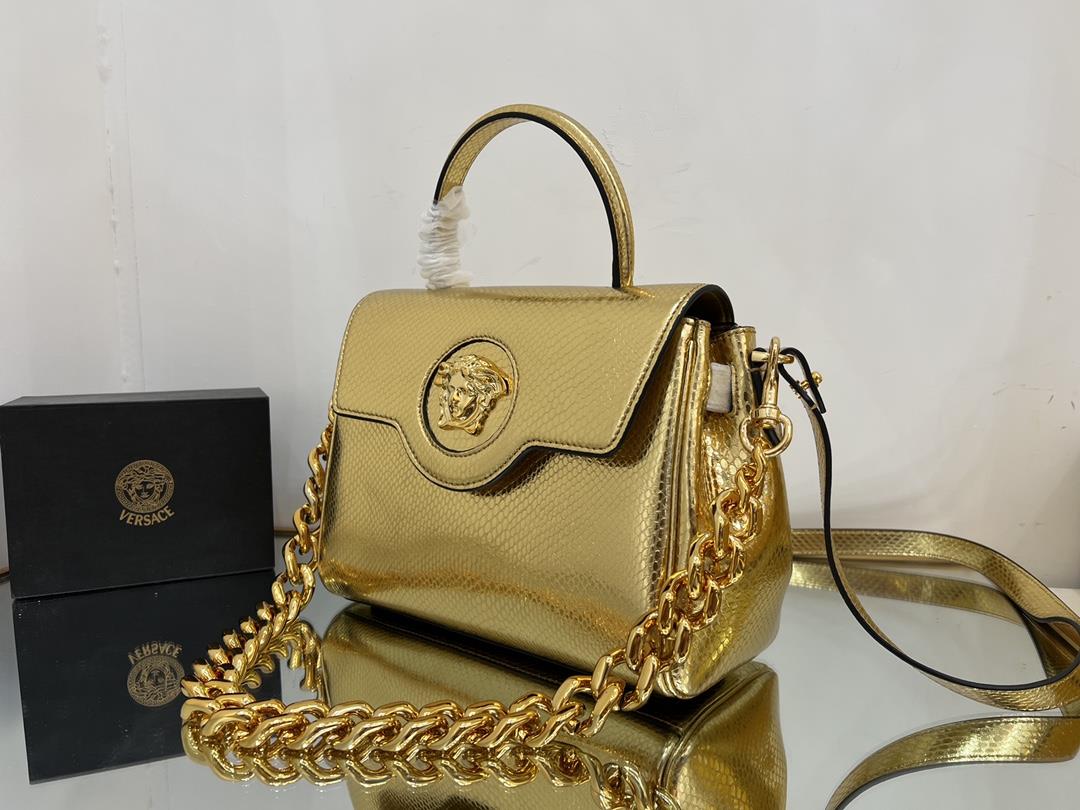 Medusa Medium Snake Versace LaMedusa 2023 SpringSummer series handbags wuy Zheng Xiuwen L