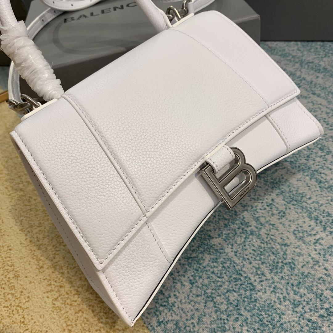 Shipping Diamond grain S sizeBalenciags latest diamond pattern silver buckle hourglass bagThe 