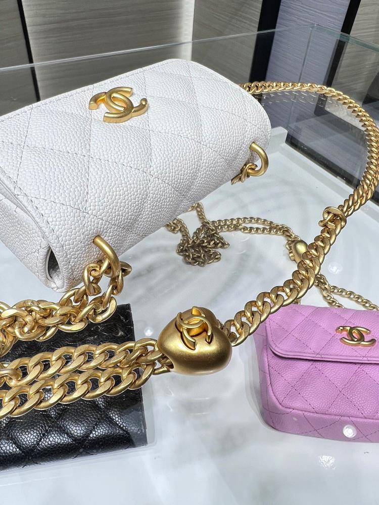 chanel bagAP3224Ydouble c embossed logo