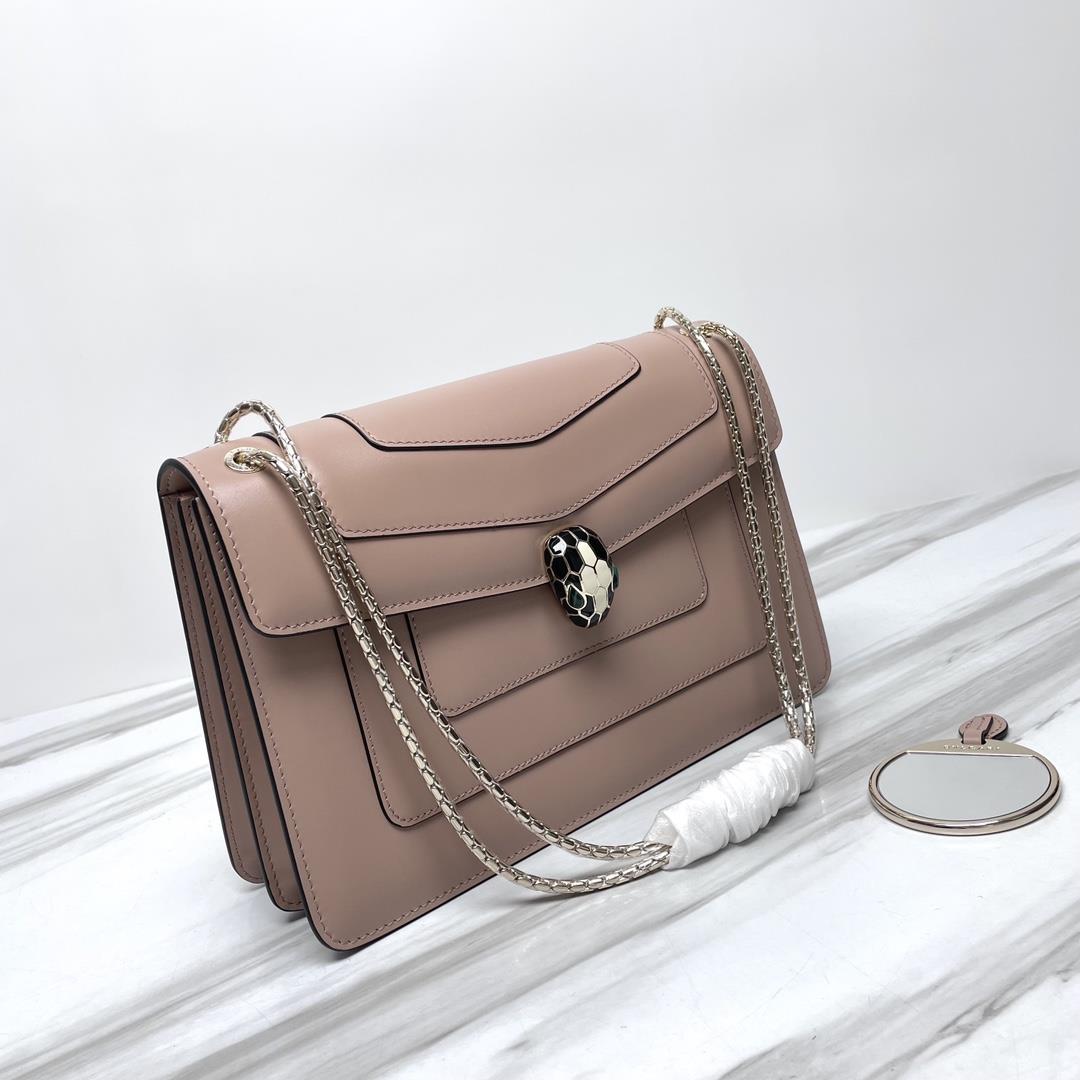 Bvlgar upgraded cowhide leather soft and delicate inspired by nature exudes a sense of feminin