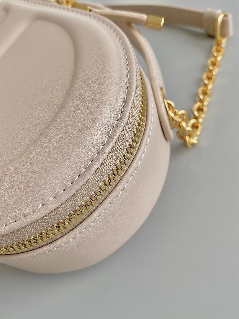 Caramel Beige Oval camera bag The allnew series is immediately adorable making it diffic