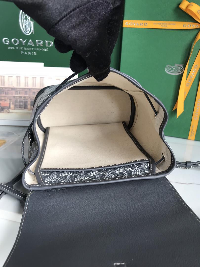 Goyard Alpin Mini Backpack Upgrade Delivery Original Gift Box Upgrade Instructions RibbonGoyar