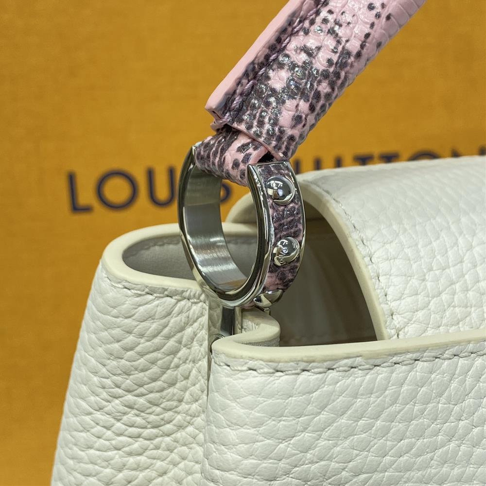 Fashion is constantly evolving and trends come and go but the LV Capuchines Mini Handbag