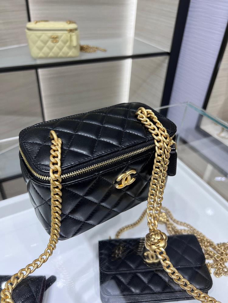 cHanel 23P New Long Box Box Bag Sheepskin Most Beautiful Camellia Adjustment BuckleExquis