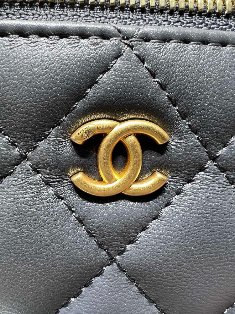 Chanel 23 New Product New Color Dark Grey Small Box Adjustable Chain Small Golden Ball She