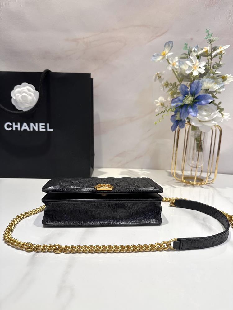 chanel 21 New Product Boy Classic Treasure Bag Imported Sheepskin and Fine Ball Cowhide Cr