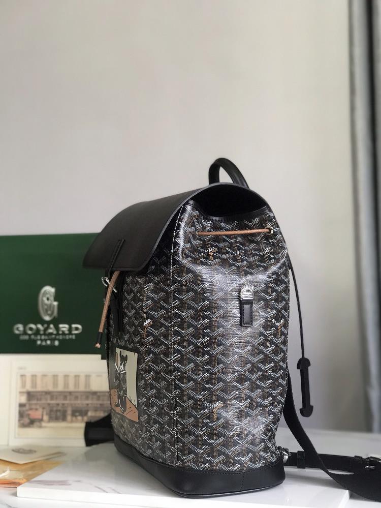 The Goyard backpack has become a symbol of luxury and style and the Goyard Alpin backpack