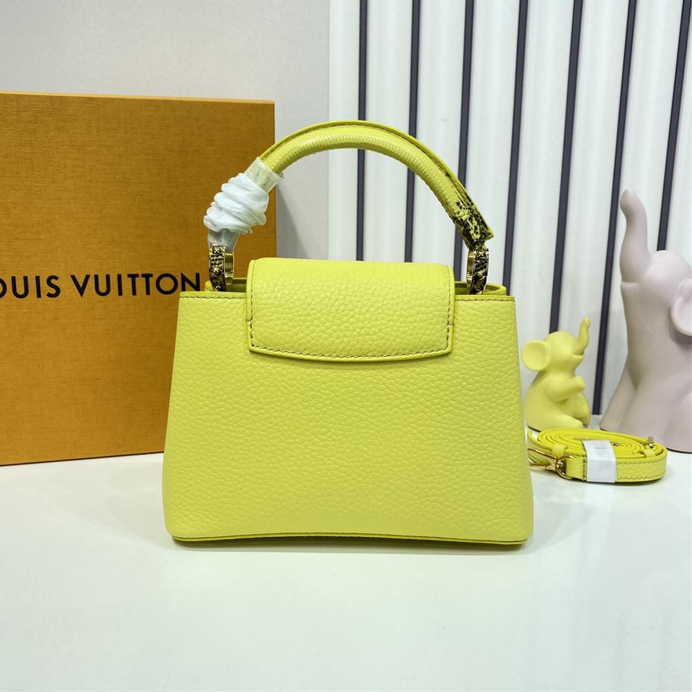 The LV Bag M94048 Capuchines Mini Handbag is the epitome of fashion and style making it