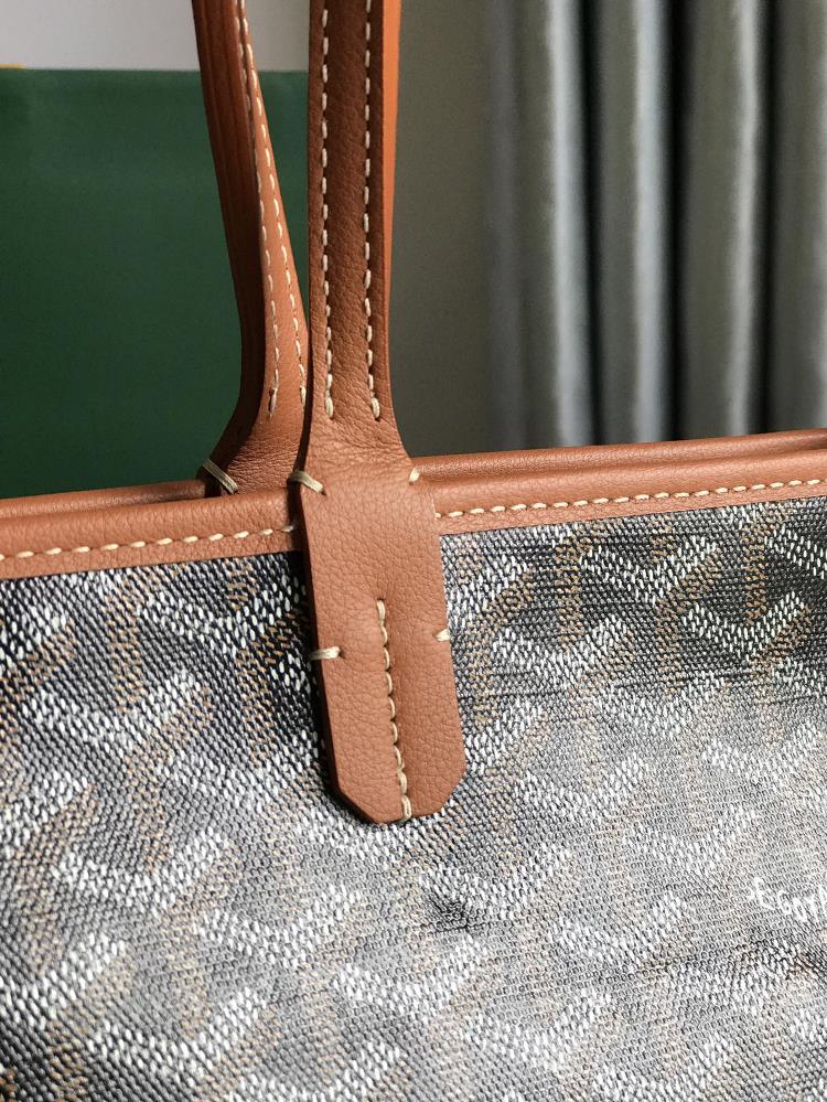 Furthermore the Goyard bags upgraded leather offers a superior tactile experience The s