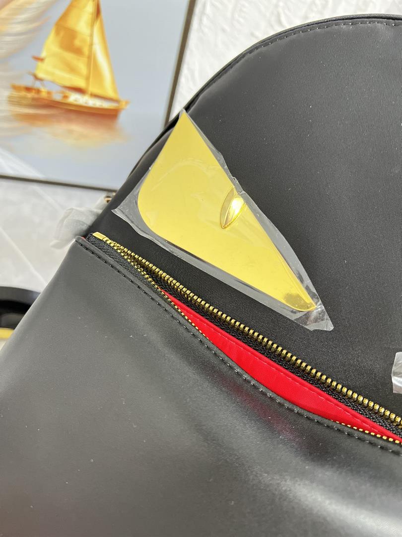 Exclusive recommendation for top tier original 61846380 Fendi upgraded runway backpack with fr