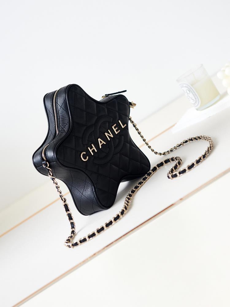 Picture this the soft supple leather of the Chanel bag AS4579 delicately gliding acros