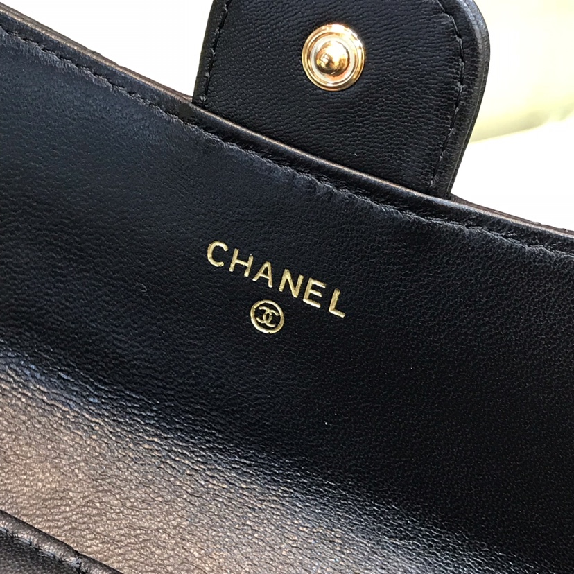 CHANEL classic cf long wallet arrival The grid pattern of imported lambskin  is very at