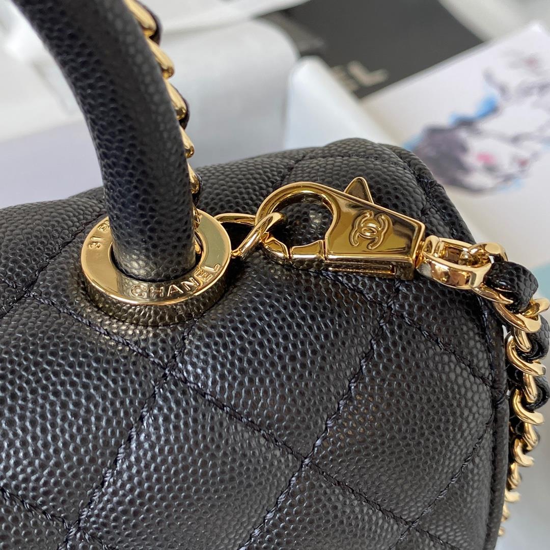 23p Chanel Model 92990 Chain Hand Cap Handbag Laziji Fried Chicken Nice Cocohandle Classi