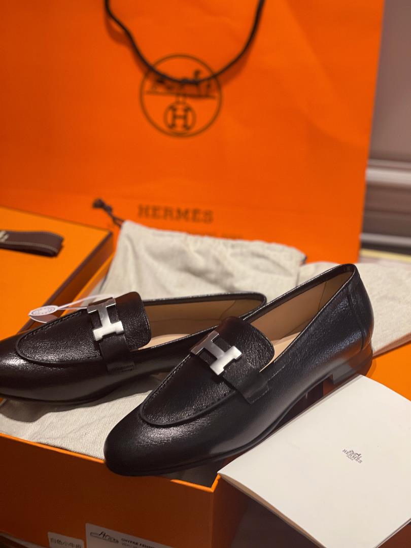 Hermes fl HERMS takes the classic to the extreme in PariS Lefu shoesAuthentic grade can pass c