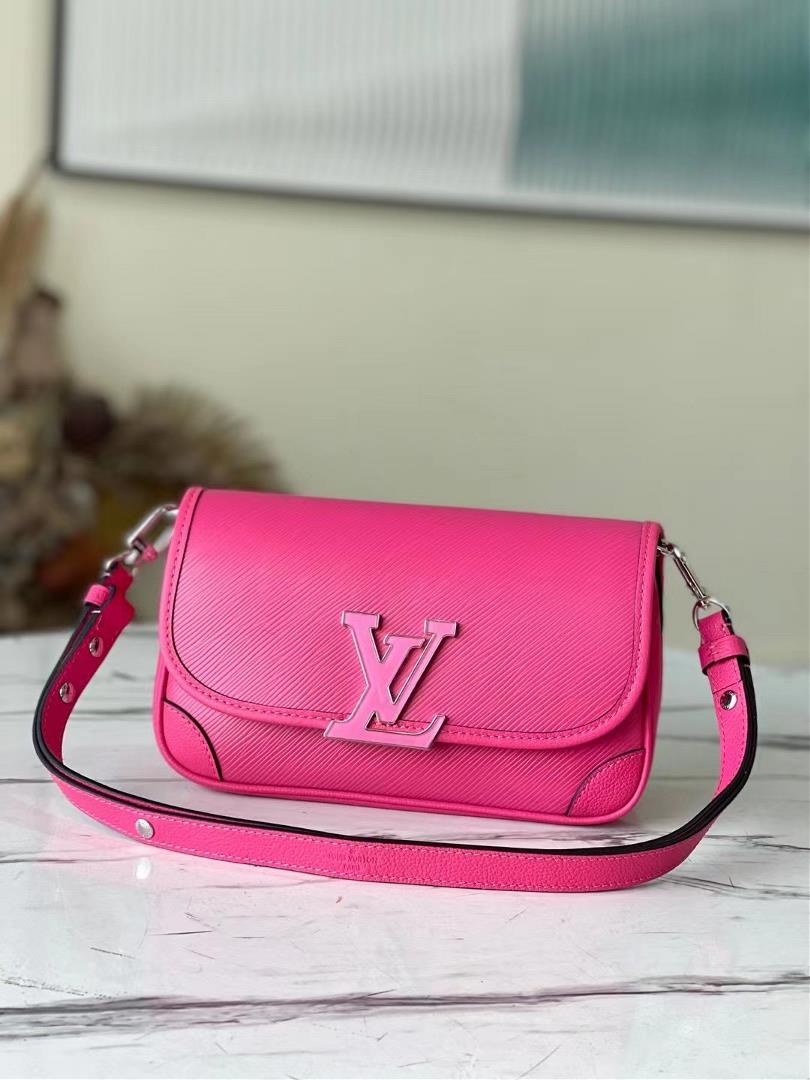 Top grade original M59460 Pitaya color This Buci handbag is made of the iconic Epi leather with smoo