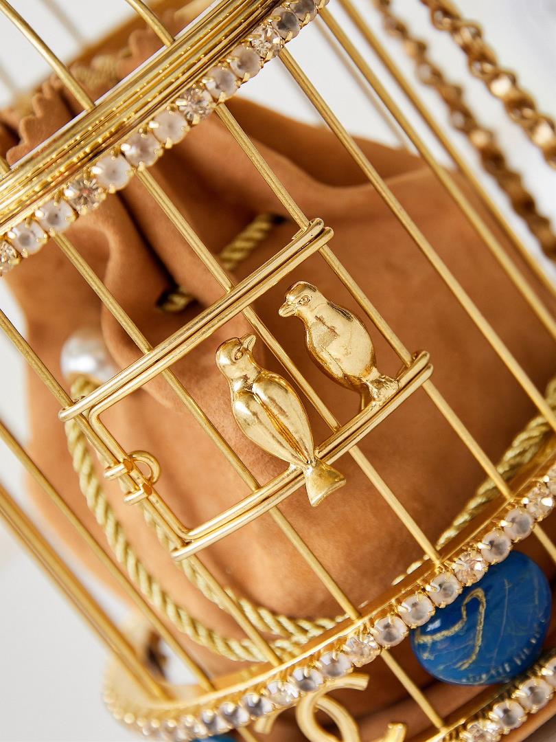 The highend handicraft workshop series has produced a bird cage which is truly stunning