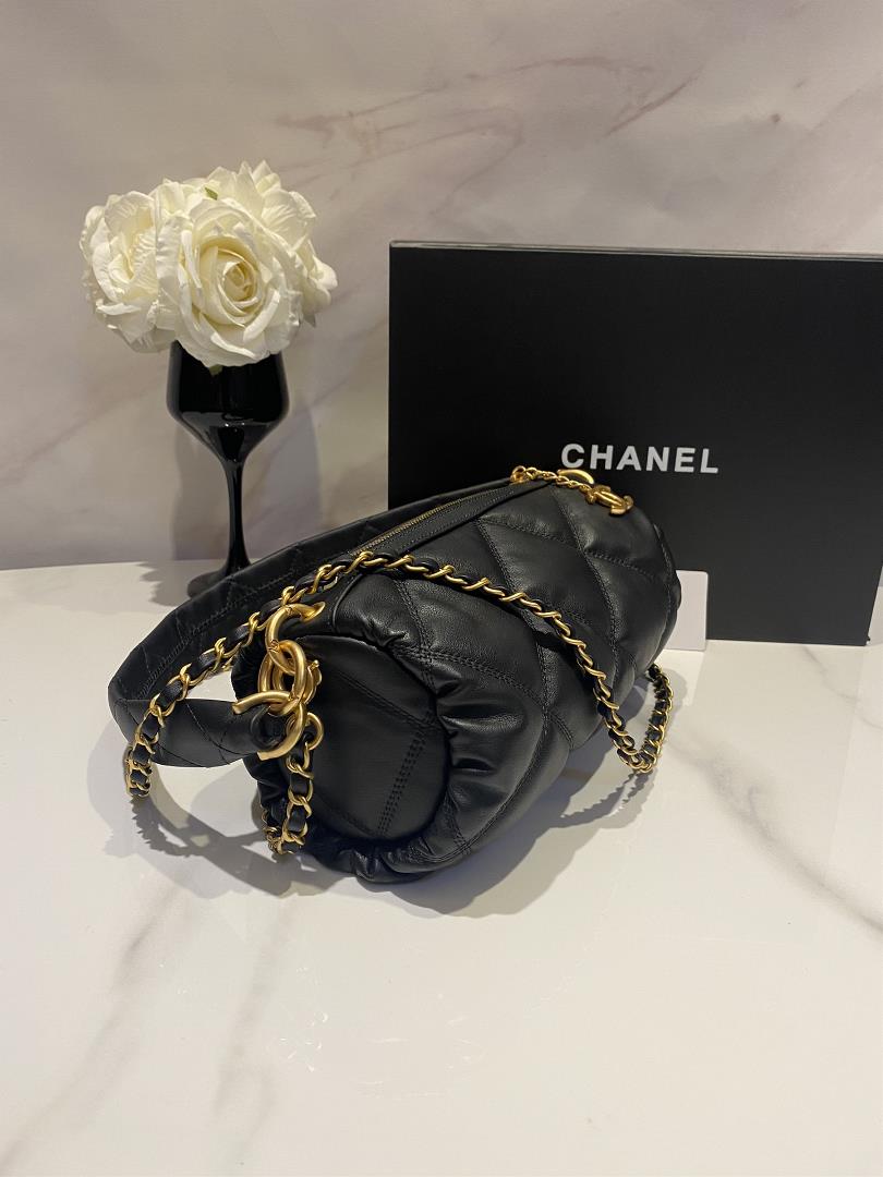 Chanel 23s new mini bowling bag is crafted from the latest topnotch fetal cowhide series