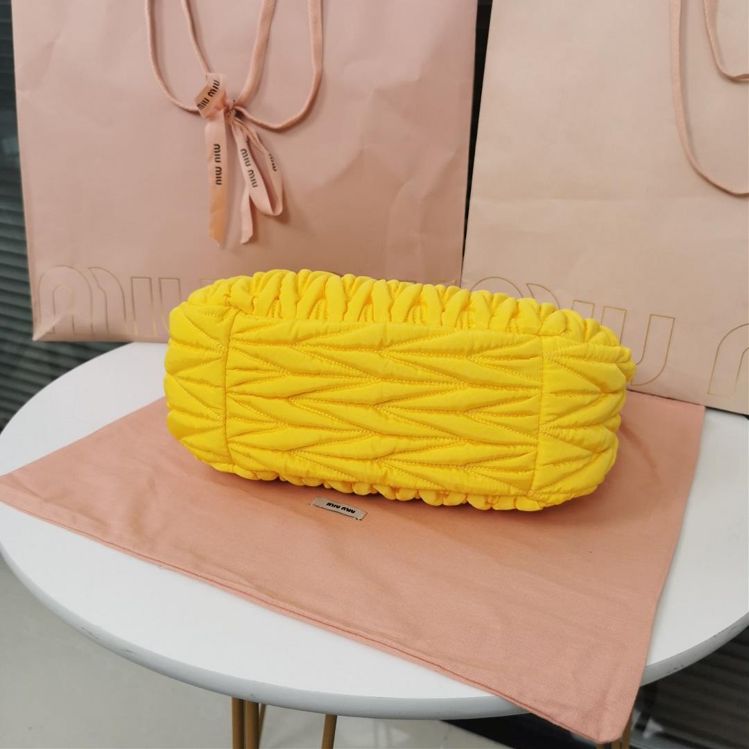 MiuWander handbag a new product of M family is made of environmentfriendly nylon The yarn is m