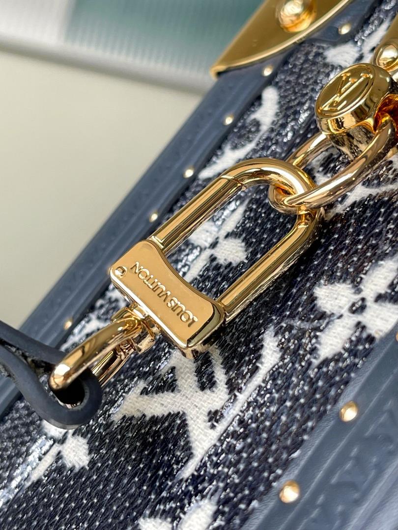 M10201 M20468 blue Nicolas Ghesquires Petite Valise hard handbag launched in the Cruise