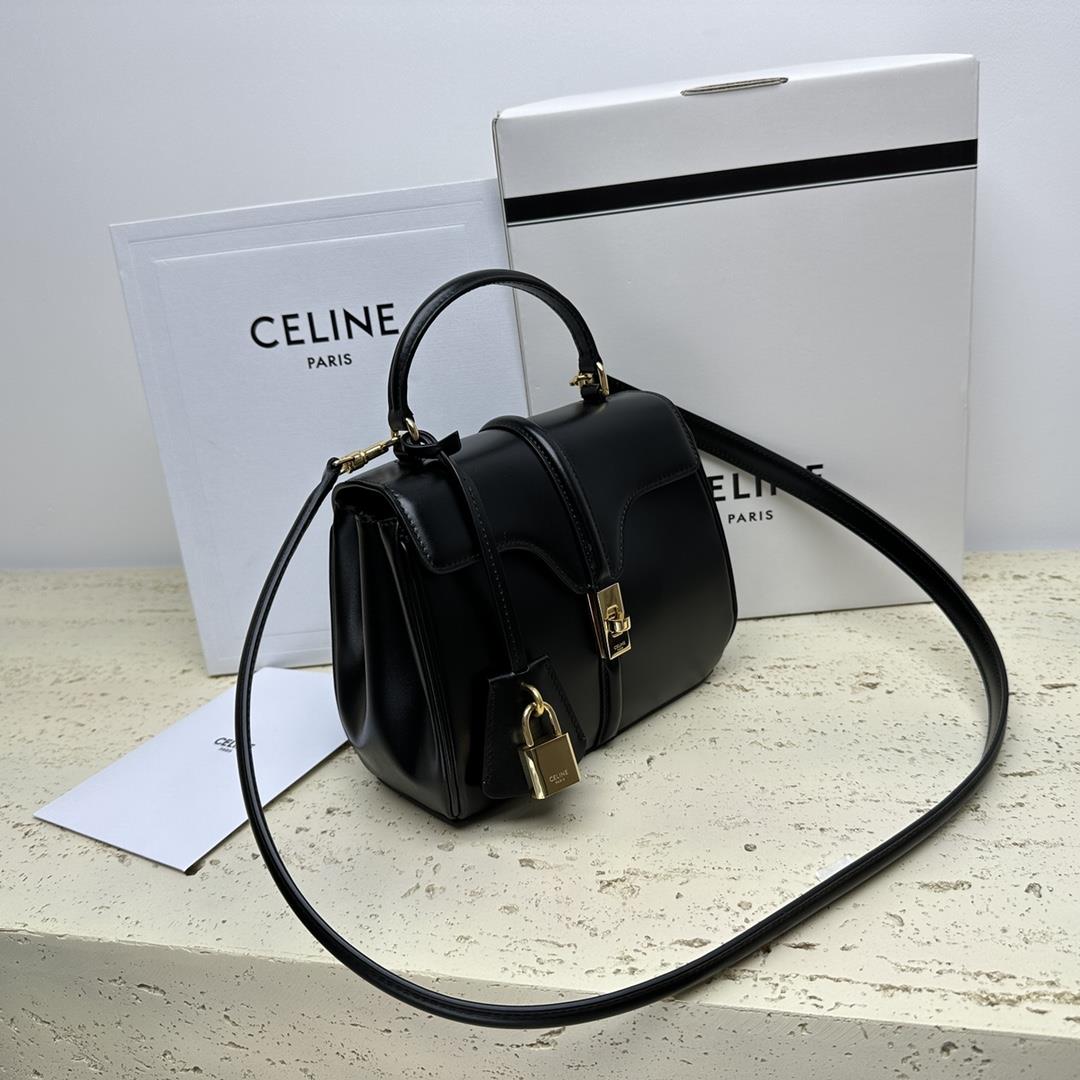 Celines new classic STRAP16 mini handbag this model can accommodate larger smartphone models s