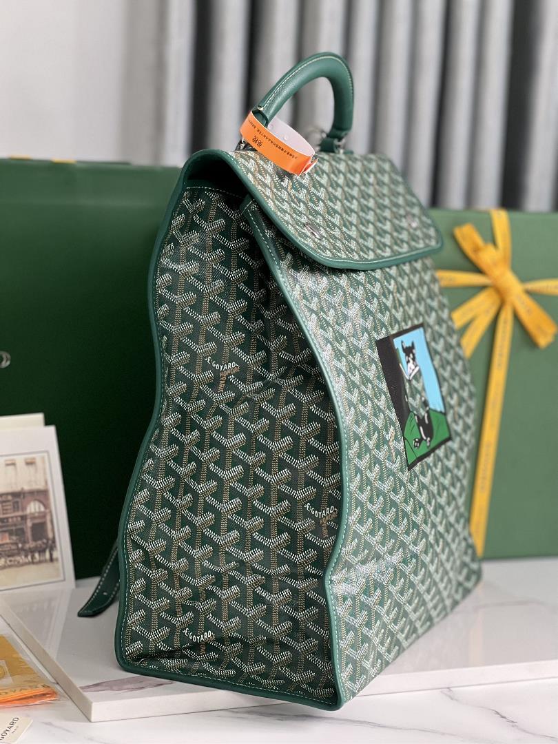 goyard Saint Leger Folding Backpack Limited Edition FitSaint Leger bag follows Goyards co