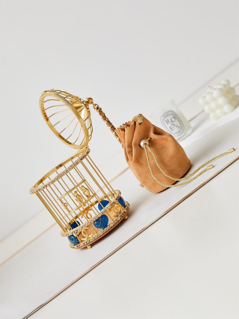 The highend handicraft workshop series has produced a bird cage which is truly stunning