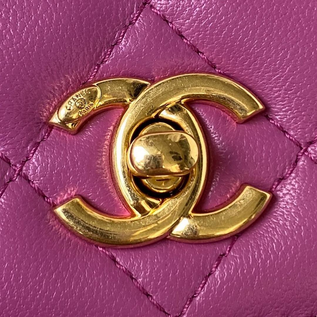 chanel 23B New Pearl Handle AP3504 At first sight I fell deeply in loveImported lamb skin