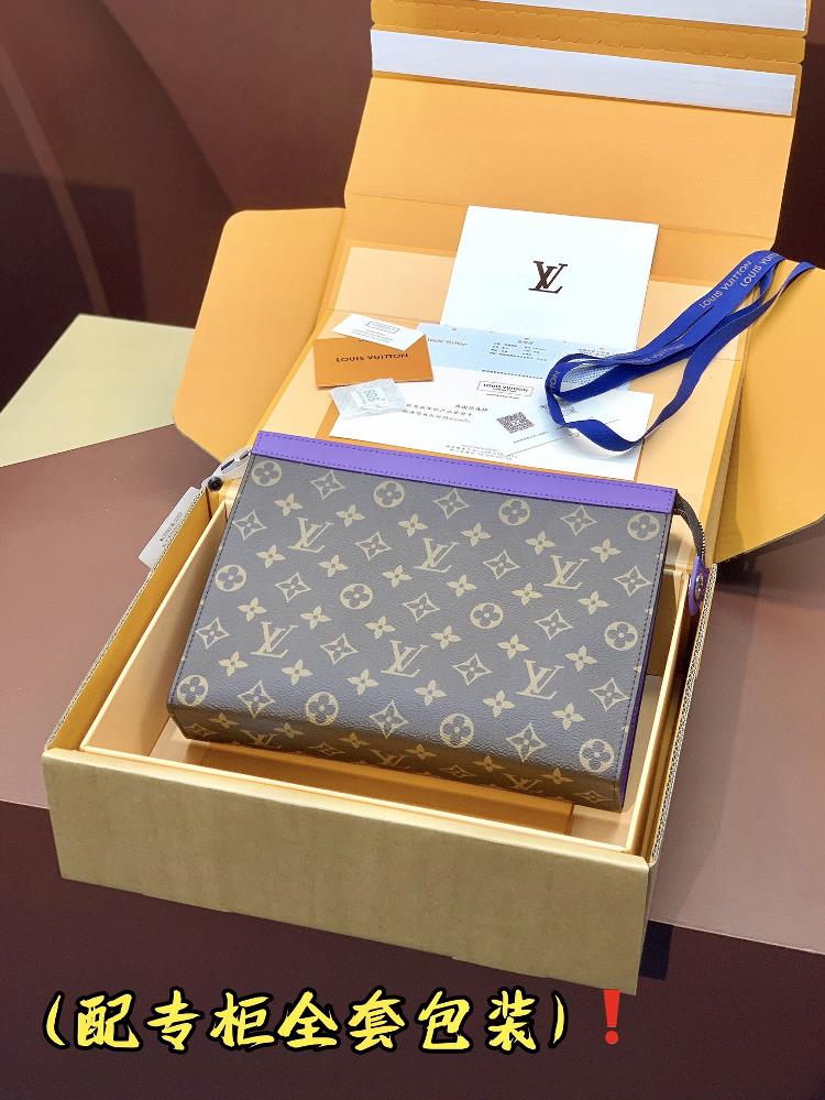 The LV Bag M44466 crafted with the iconic Monogram Eclipse canvas is the epitome of tim