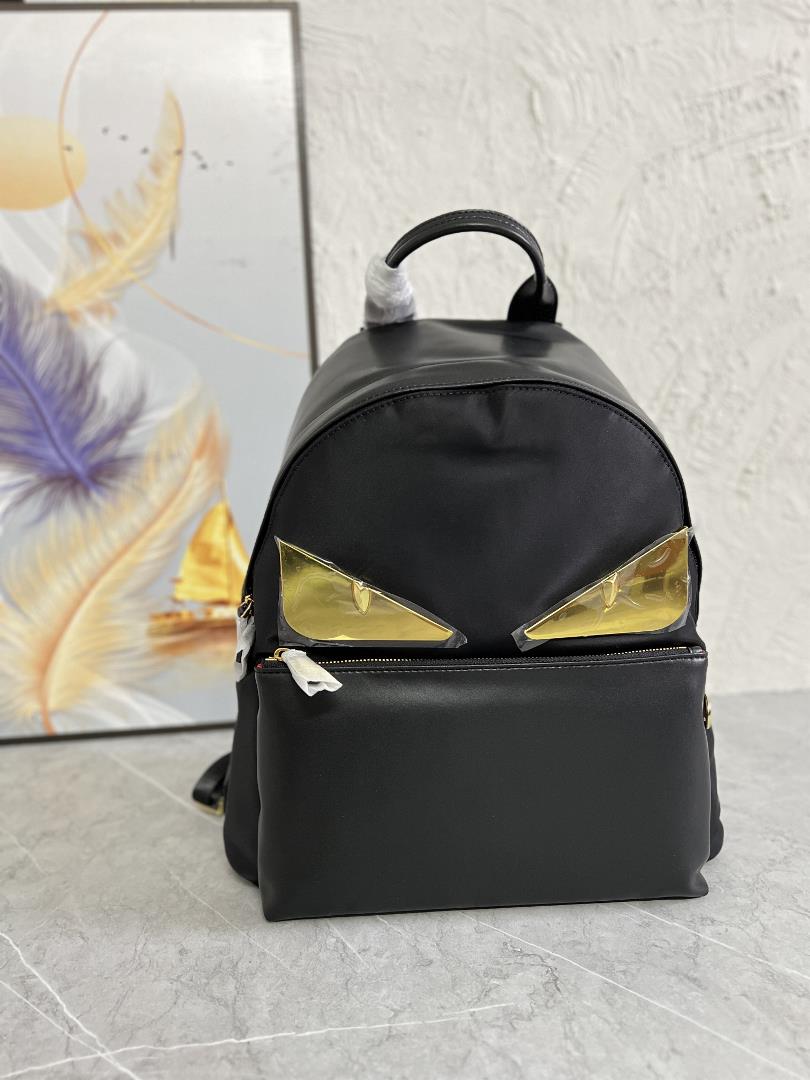 Exclusive recommendation for top tier original 61846380 Fendi upgraded runway backpack with front po