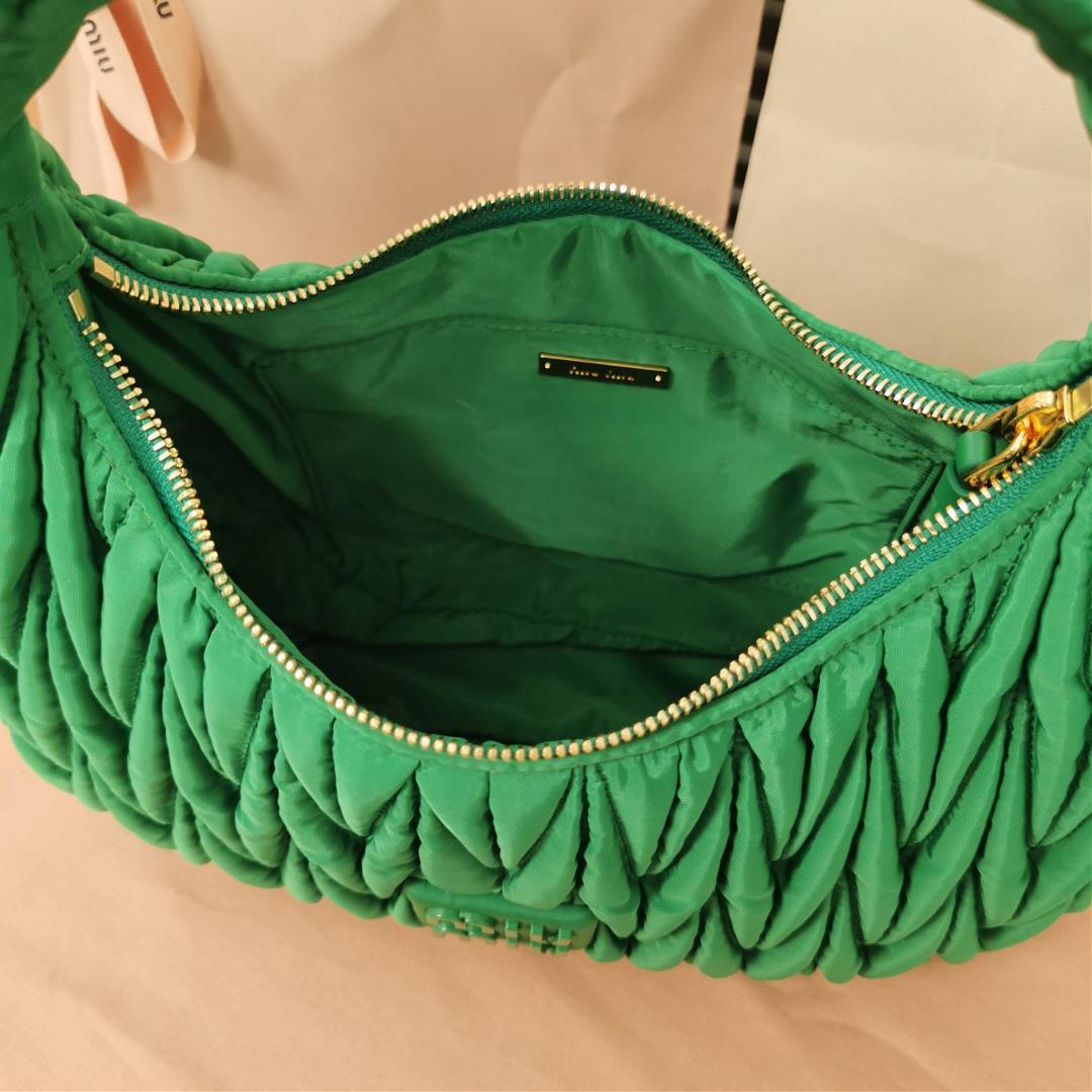 MiuWander handbag a new product of M family is made of environmentfriendly nylon The yarn is m