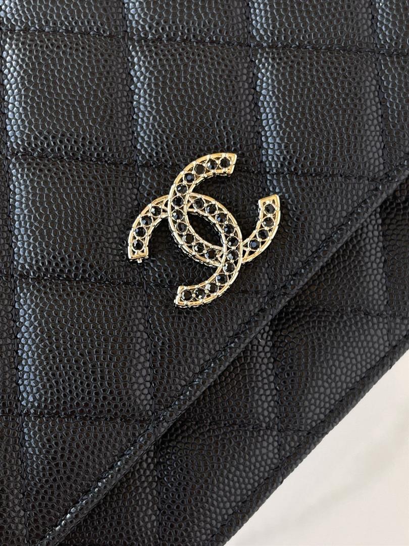 Brand Chanel Model 3395 Black Introduction Original single quality classic work cutting