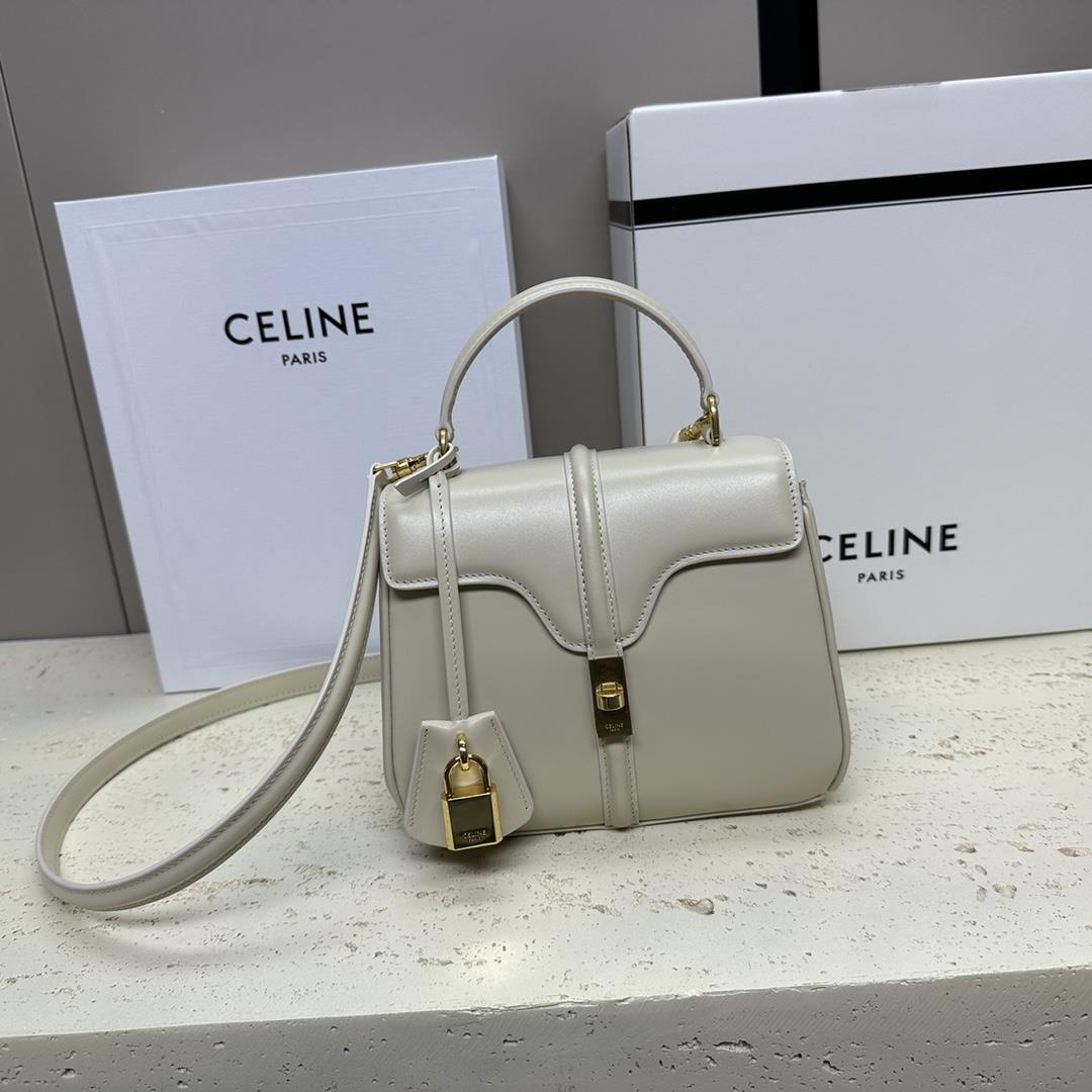 Celines new classic STRAP16 mini handbag this model can accommodate larger smartphone models such as