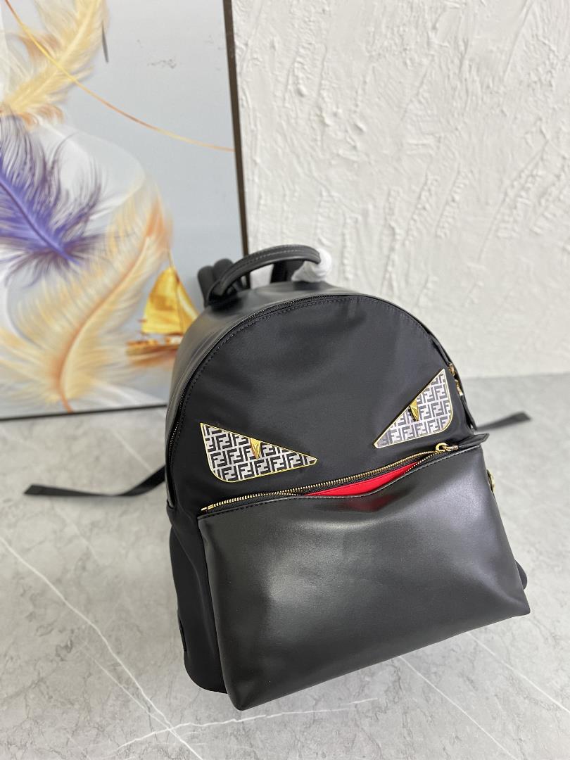 Exclusive recommendation for top tier original 276107380 Fendi upgraded runway backpack with f