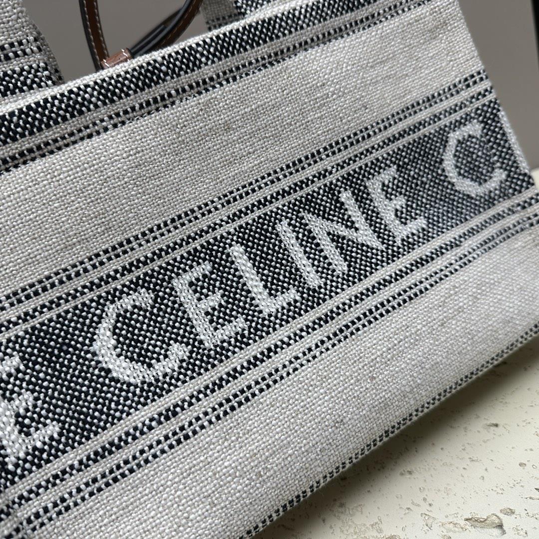 celines new CABAS THAIS printed fabric handbag linen jacquard this model cannot accommodate ta