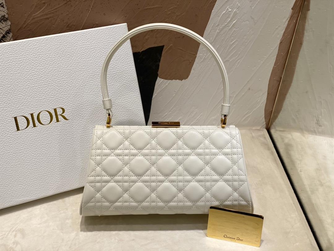 Dior New Handbag This handbag is a new autumn 2023 item paired with a top handle showcasing an ele