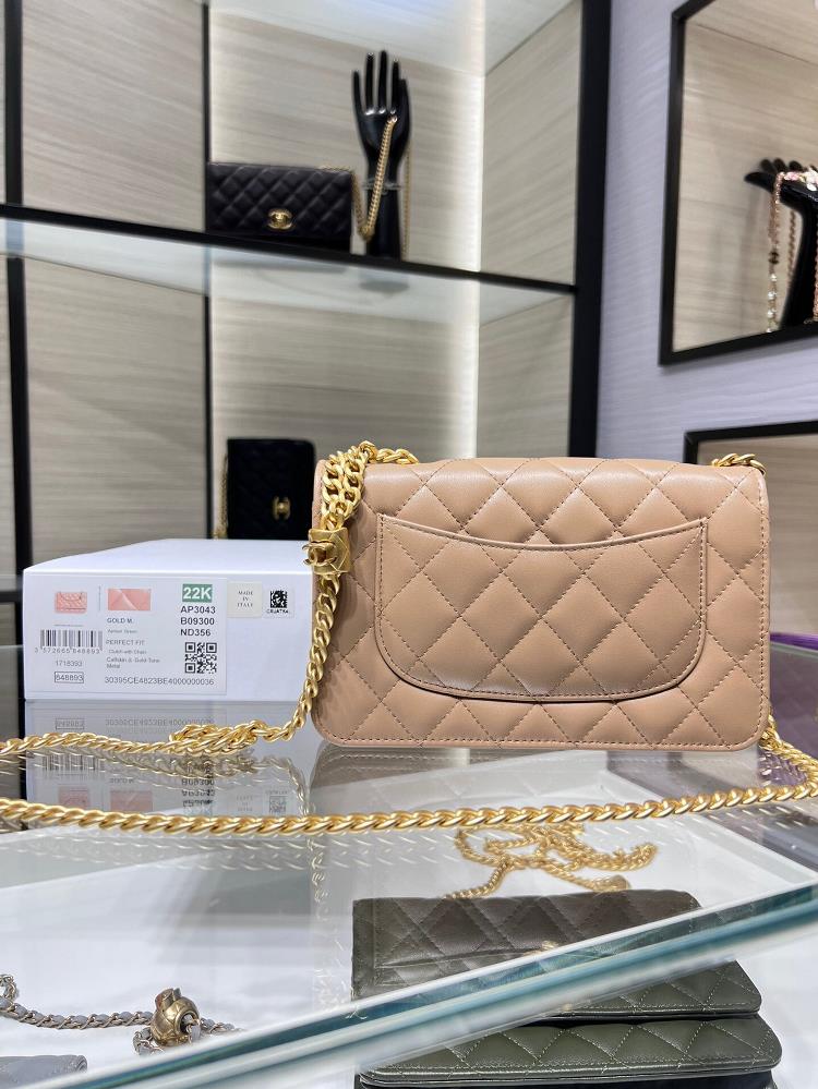 The Chanel bag AP3043Y also known as the new Woc is the epitome of luxury and elegance