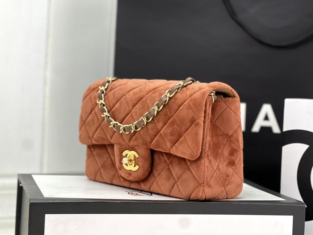 1116 Chanel CF woolen series this is a bag that can be praised by all friends around us f