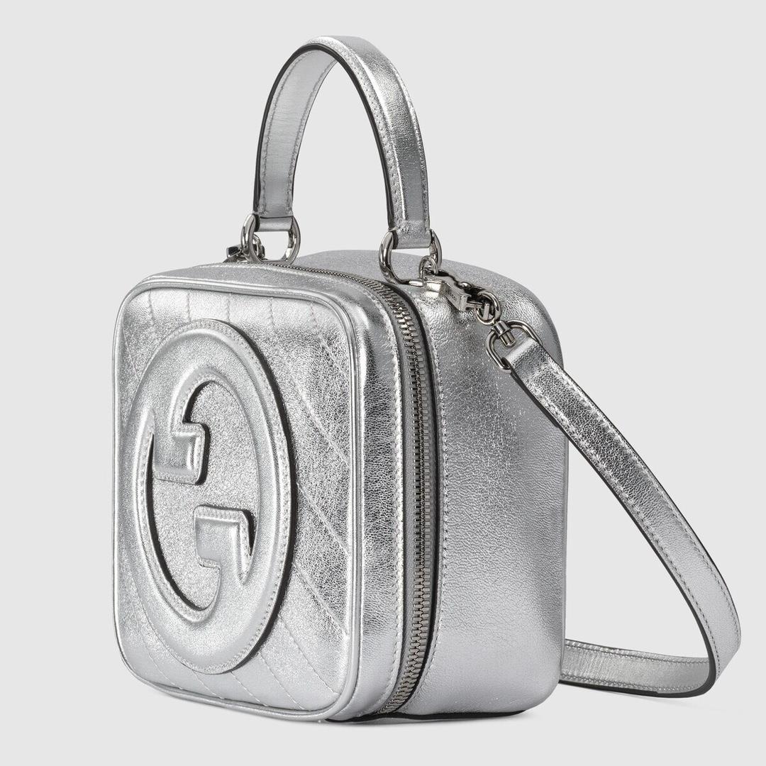 Gucci Blondie series handbag Originating from the brands collection design the circular interl