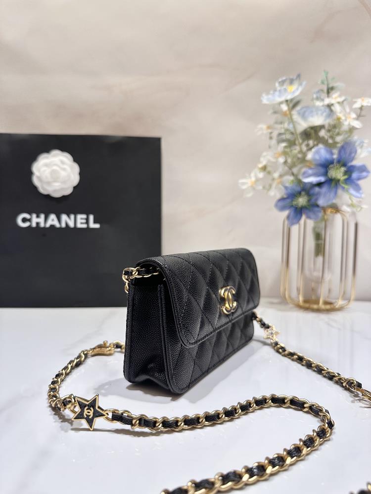 The Chanel Badge Series Mini WOC is not just a bag it is a symbol of personal style and t