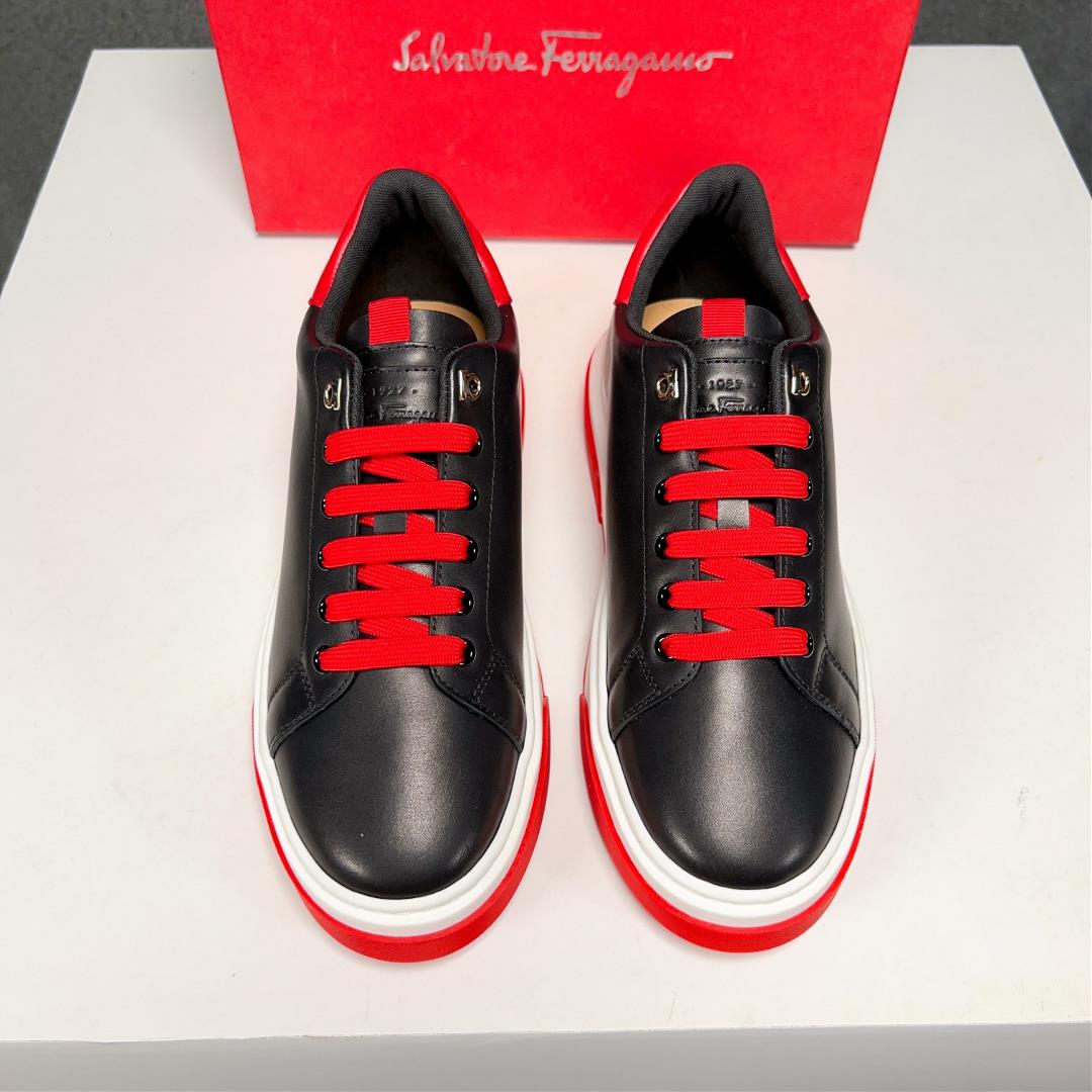 salvatore Ferragamo SpA 2023 mens new casual sneakers are fashionable sporty charmin