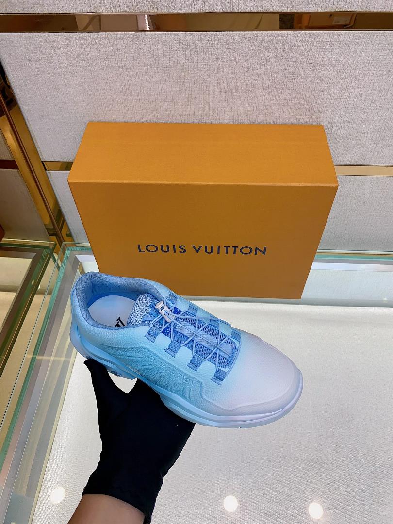 louis v millenium mens casual sports shoes 2023 mens show show witnessed the futuristic