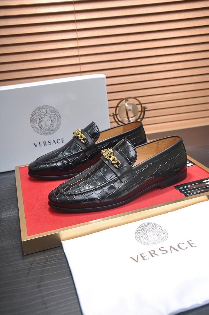 Versace All Cow Lining Versace Shoppe was launched at the same time new mens shoes and f